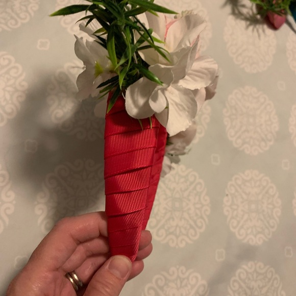 Custom made floral Minnie ears - Picture 3 of 5